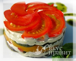 Салат из овощей по-болгарски